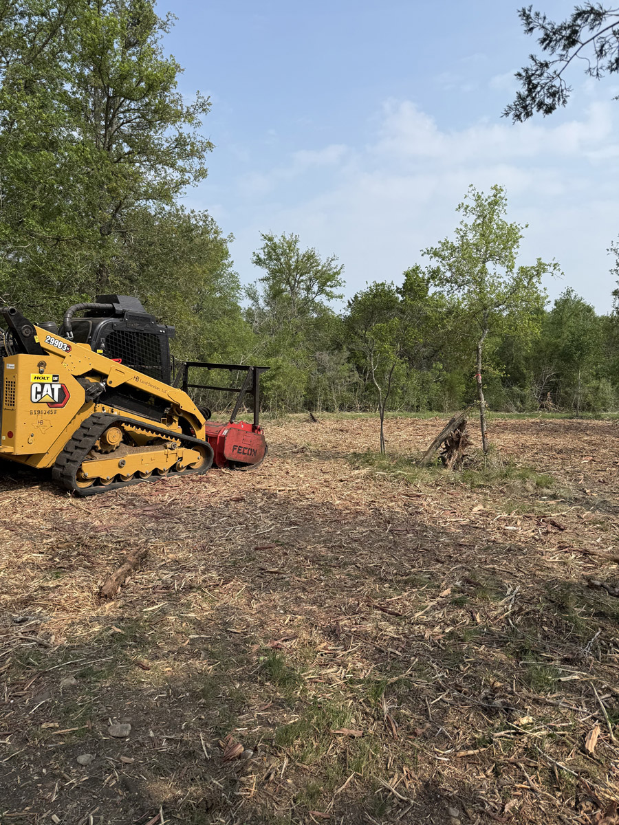 Forestry Mulching work by HB Land Services