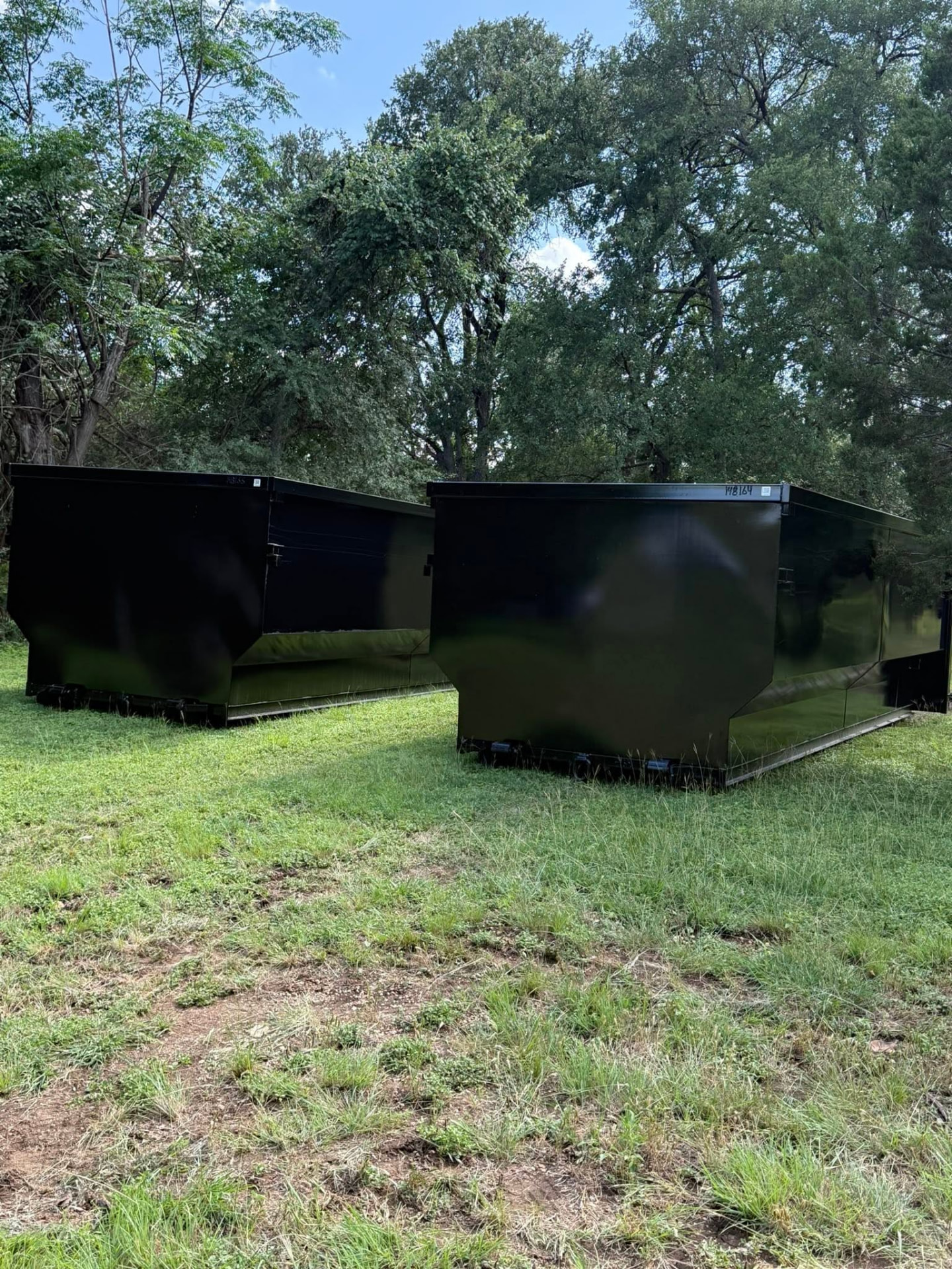 Dumpster Rental work by HB Land Services